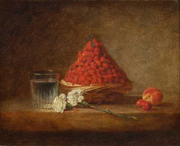 ARTCURIAL - In asta a Parigi "Il cestino di fragole di bosco" di Chardin stimato 12-15 milioni di Euro