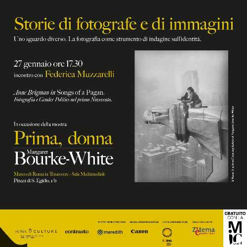 "STORIE DI FOTOGRAFE E DI IMMAGINI" - Incontro con Federica Muzzarelli