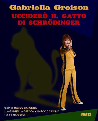 La rockstar della fisica GABRIELLA GREISON all'Auditorium Santa Chiara con UCCIDERÒ IL GATTO DI SCHRÖDINGER