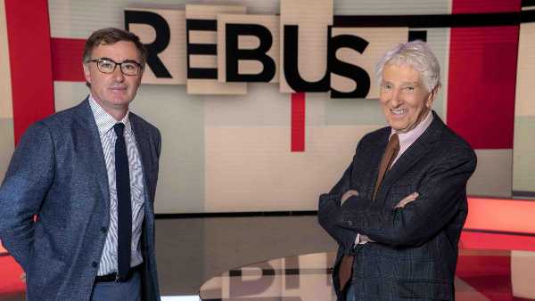 Oggi in TV: "Rebus" con Corrado Augias e Giorgio Zanchini. Ospiti, Marianna Aprile e Luca Coscioni 