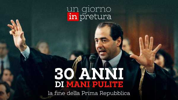 Oggi in TV: 30 anni di Mani Pulite: la fine della prima Repubblica. "Un giorno in Pretura" racconta il processo Enimont 