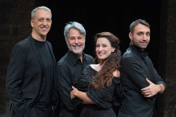 Agnese Fallongo, Tiziano Caputo e Adriano Evangelisti a Cometa Off con I Mezzalira - panni sporchi fritti in casa