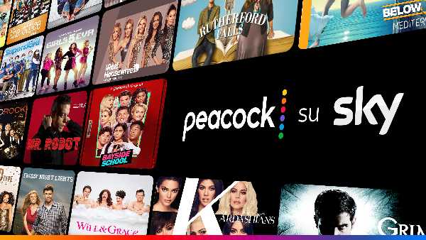 PEACOCK arriva in Italia SU SKY e NOW