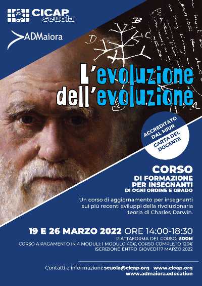 CICAP - L'evoluzione dell'evoluzione - Corso di formazione per docenti