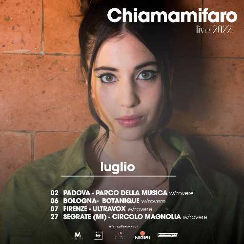 chiamamifaro: annunciate le prime date del tour