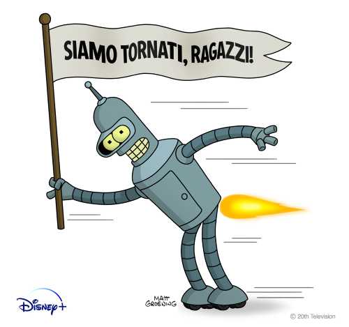 FUTURAMA sbarca su DISNEY+ con nuovi episodi