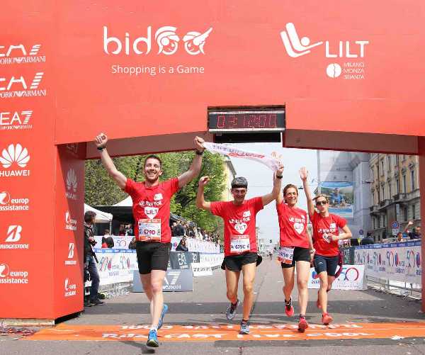 In occasione della Milano Marathon 2022 il noto portale di Aste online Bidoo si schiera a sostegno di Lilt (Lega Italiana per la Lotta contro i Tumori)