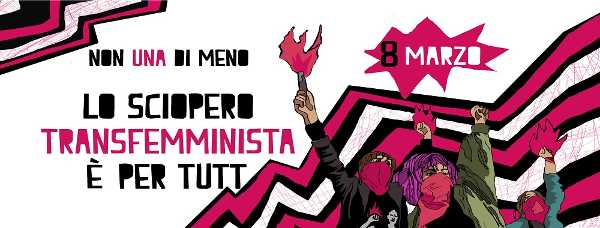 8 Marzo 2022: lo sciopero femminista e transfemminista contro la guerra