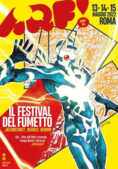 Carmine Di Giandomenico firma il manifesto di ARF! Festival del Fumetto di Roma