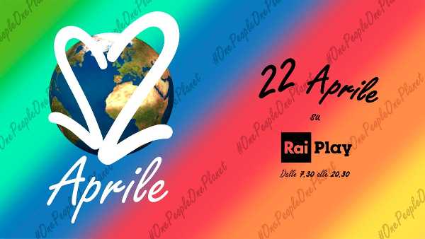 Al via il 22 aprile la terza edizione di #OnePeopleOnePlanet, la maratona multimediale che celebra l'Earth Day in Italia