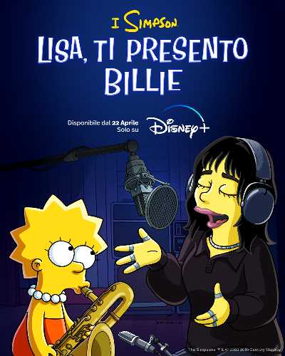 Lisa, ti presento Billie - Il nuovo corto de I Simpson disponibile dal 22 aprile su DISNEY+