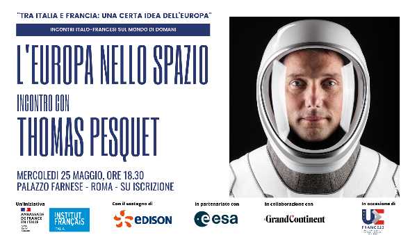 L'Europa nello spazio. Incontro con l'astronauta Thomas Pesquet