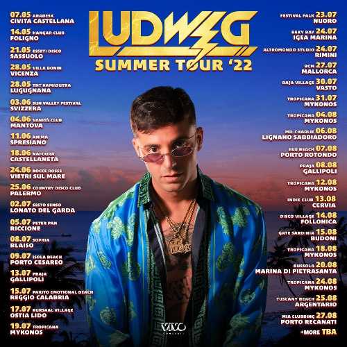 LUDWIG - Annunciato il "LUDWIG SUMMER TOUR 2022"