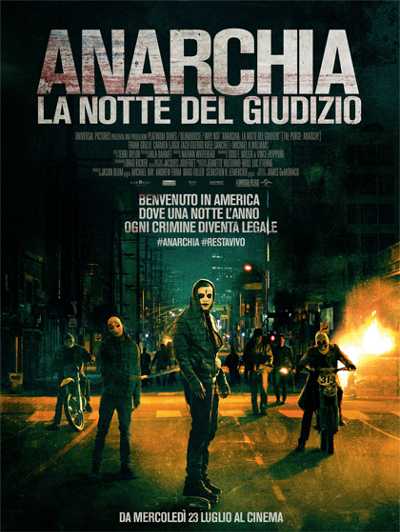 Il film del giorno: "Anarchia - La notte del giudizio" (su Mediaset Italia 2)