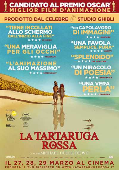 Il film del giorno: "La tartaruga rossa" (su Rai Gulp)