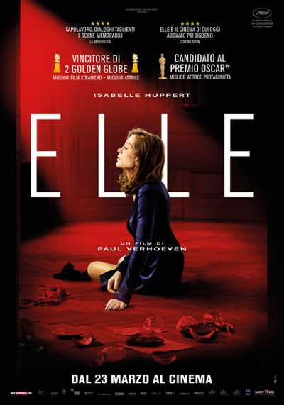 Il film del giorno: "Elle" (su Rai Movie) Il film del giorno: "Elle" (su Rai Movie)