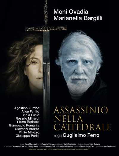 Moni Ovadia e Marianella Bargilli in Assassinio nella Cattedrale Moni Ovadia e Marianella Bargilli in Assassinio nella Cattedrale