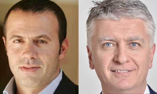 I Senatori Massimiliano Romeo e Massimo Mallegni al Caffè de La Versiliana