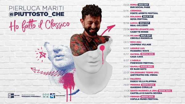 @PIUTTOSTO_CHE: giovedì 11 agosto al Castello di Santa Severa arriva il fenomeno della stand up comedy più amato del web
