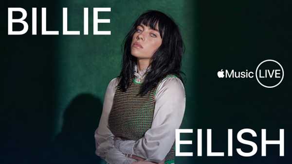 Apple Music Live presenta una performance speciale di Billie Eilish in diretta dall'O2 Arena di Londra