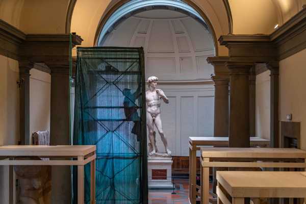 LUCI SUL DAVID- Lunedì l'inaugurazione del nuovo impianto di illuminazione del David di Michelangelo