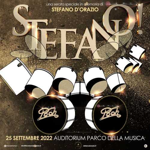 FIORELLO super ospite il 25 settembre a Roma dell’evento “STEFANO!” dedicato a Stefano D’Orazio