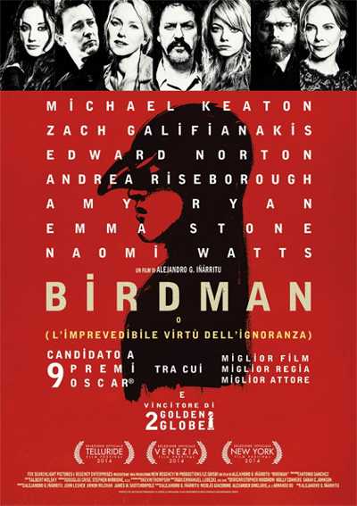 Il film del giorno: "Birdman" (su Rai Movie)