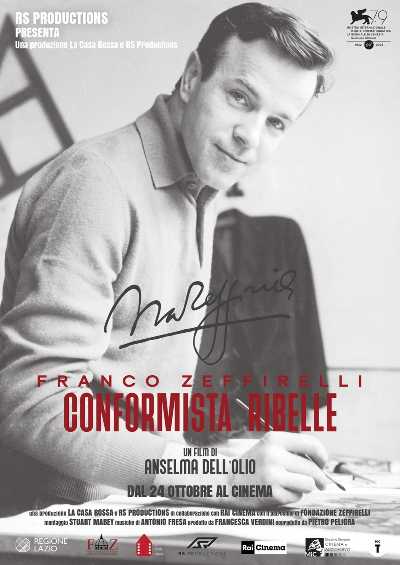 "Franco Zeffirelli, Conformista Ribelle" uscita evento al cinema solo il 24, 25 e 26 ottobre 2022 "Franco Zeffirelli, Conformista Ribelle" uscita evento al cinema solo il 24, 25 e 26 ottobre 2022 