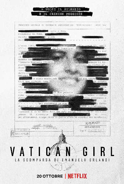 VATICAN GIRL, la nuova docu-serie internazionale sulla scomparsa di Emanuela Orlandi, disponibile il 20 ottobre su NETFLIX VATICAN GIRL, la nuova docu-serie internazionale sulla scomparsa di Emanuela Orlandi, disponibile il 20 ottobre su NETFLIX