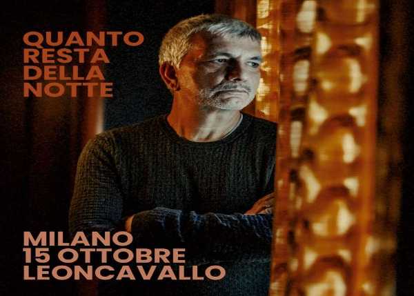 NICHI VENDOLA - Il 15 ottobre al LEONCAVALLO di MIlano il suo spettacolo QUANTO RESTA DELLA NOTTE