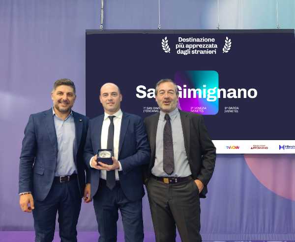 A San Gimignano l'Oscar delle destinazioni turistiche italiane, è la meta preferita dagli stranieri