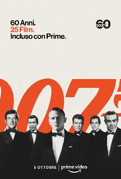 In arrivo su PRIME VIDEO 25 film di James Bond, The Sound of 007 e lo speciale musicale The Sound of 007: LIVE dalla Royal Albert Hall In arrivo su PRIME VIDEO 25 film di James Bond, The Sound of 007 e lo speciale musicale The Sound of 007: LIVE dalla Royal Albert Hall