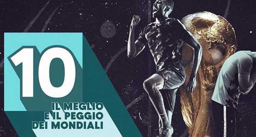 RaiPlay, da oggi arriva in esclusiva "10. Il meglio e il peggio dei Mondiali"