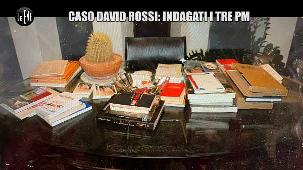 Italia 1 - LE IENE: novità sul caso David Rossi