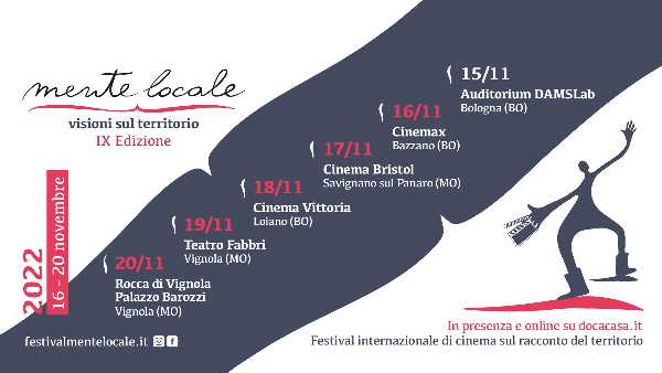 9°Mente Locale. Visioni sul territorio - 19 film da tutto il mondo, Paolo Fresu con un nuovo documentario su Time in Jazz