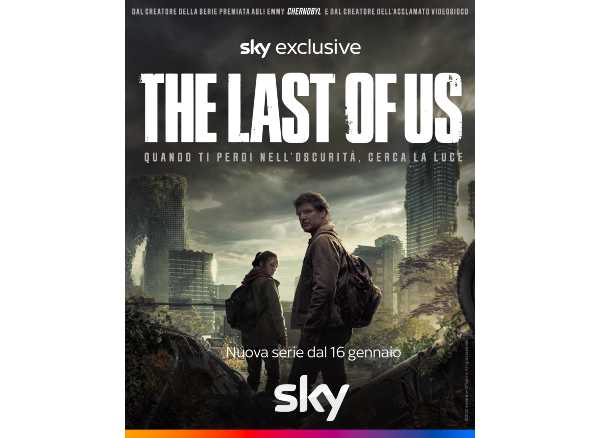 La key art di "THE LAST OF US" - La serie più attesa del 2023 su Sky e NOW dal 16 gennaio in contemporanea con gli US
