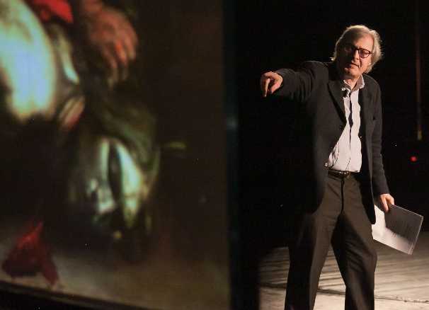 Matelica, domani al Teatro Piermarini Vittorio Sgarbi in Pasolini Caravaggio