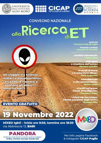 Convegno CICAP: "Alla ricerca di ET"