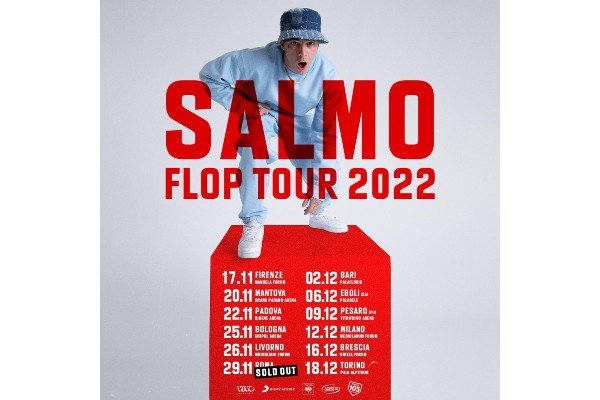 SALMO - Inizia oggi il FLOP TOUR