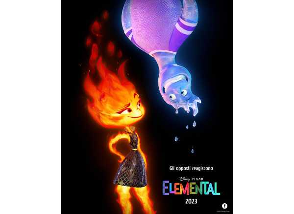 ELEMENTAL - Il primo trailer e il poster del film Disney e Pixar