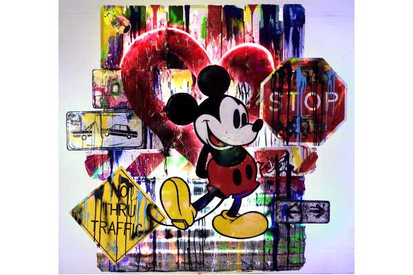 DICÒ - Le opere dell'artista del fuoco icona della pop art internazionale, amato dalle star di Hollywood approdano a MIlano