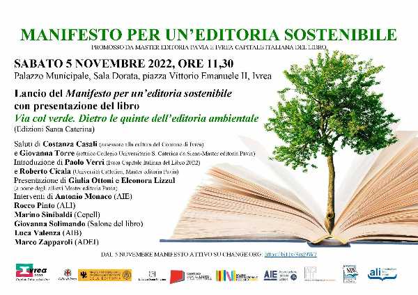 Parte da Ivrea l'impegno per l'editoria green