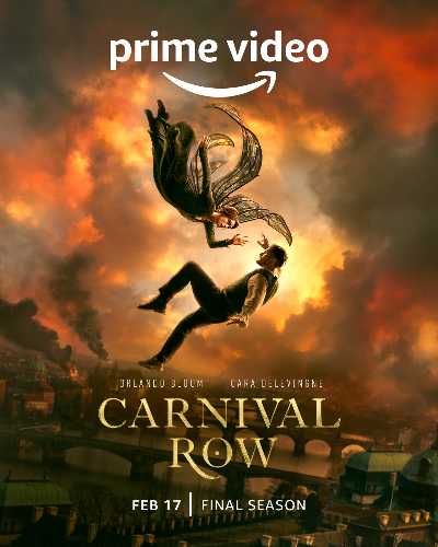 L'ultima stagione dell’epica serie fantasy-drama Carnival Row, con Orlando Bloom e Cara Delevingne, sarà disponibile dal 17 febbraio