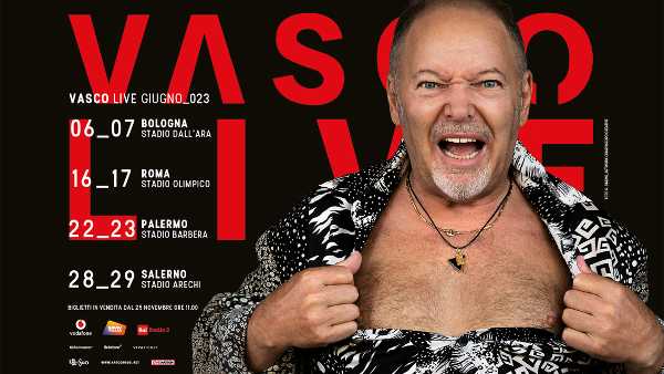 VASCO LIVE il tour 2023 - A giugno si torna negli stadi