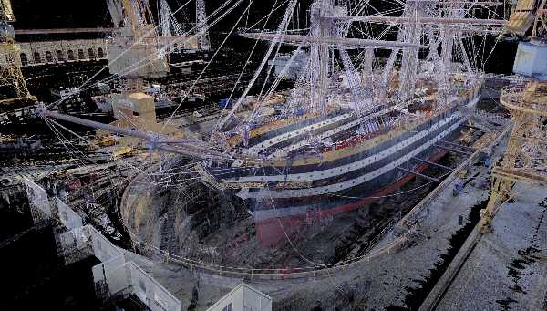 Presentato il “gemello digitale” della nave Amerigo Vespucci, risultato di una collaborazione tra Unifi e Marina Militare