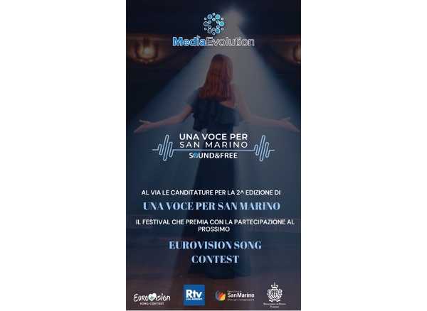 Conclusa la seconda fase di selezione per “Una Voce Per San Marino” il festival che premia con la partecipazione all'Eurovision Song Contest
