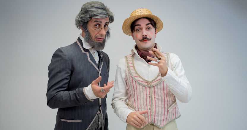 SÌ, SON SASSI! - Al Teatro di Fiesole (Firenze) il nuovo spettacolo di ALESSANDRO RICCIO e GIANMARIA VASSALLO che ci riporta a Firenze capitale