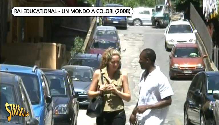 STRISCIA LA NOTIZIA - Le immagini esclusive del giovane ABOUBAKAR promesso sposo in una trasmissione di Rai Educational
