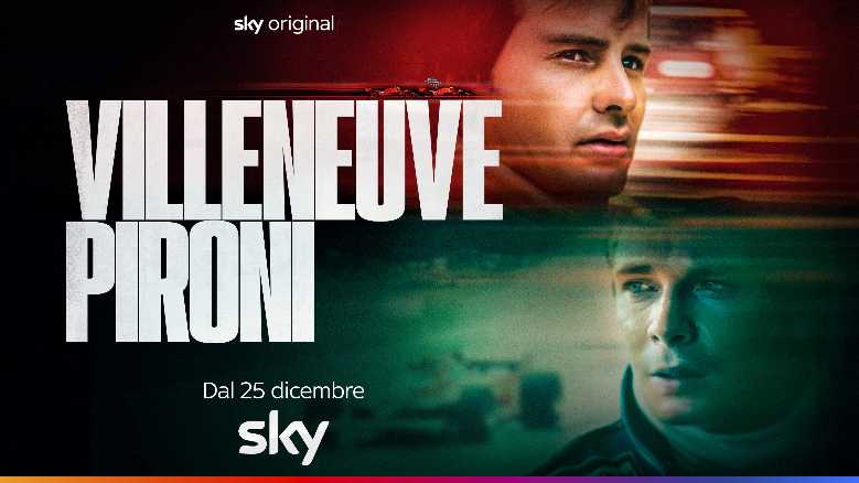 Sky Original - arriva il 25 dicembre VILLENEUVE PIRONI, il documentario sull'avvincente storia di due leggende della Formula 1