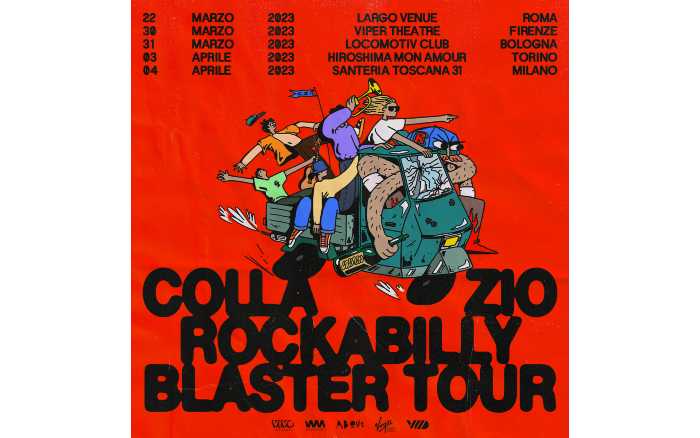 COLLA ZIO - Dal 22 marzo ROCKABILLY BLASTER TOUR, il tour del disco d'esordio "ROCKABILLY CARTER" COLLA ZIO - Dal 22 marzo ROCKABILLY BLASTER TOUR, il tour del disco d'esordio "ROCKABILLY CARTER"